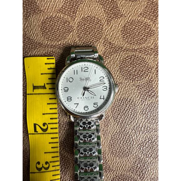 Coach Delancey White Dial Silver Steel Strap Watch For Women  14502495 - Picture 8 of 8